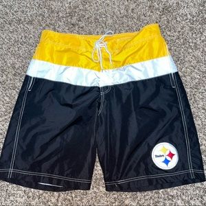 Steelers Mens Swim Trunks